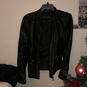 Leather jacket